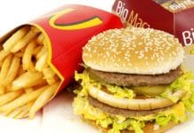 Mcdonalds Big Mac meal