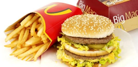 Mcdonalds Big Mac meal