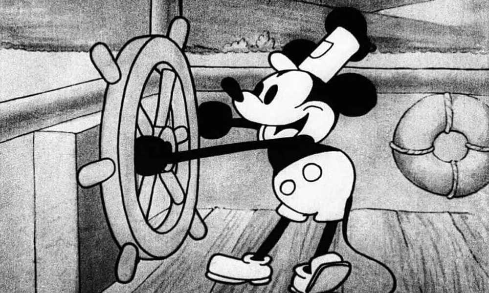 história da marca disney mickey mouse em 1928