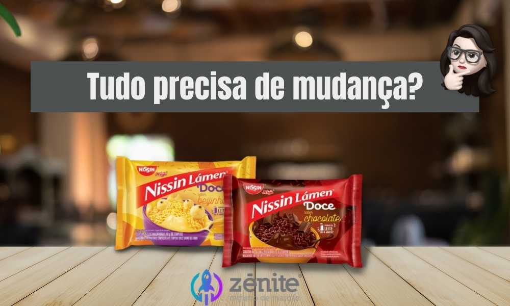 Tudo precisa de mudança (ou não?) Nissin lança novos sabores doces de Miojo